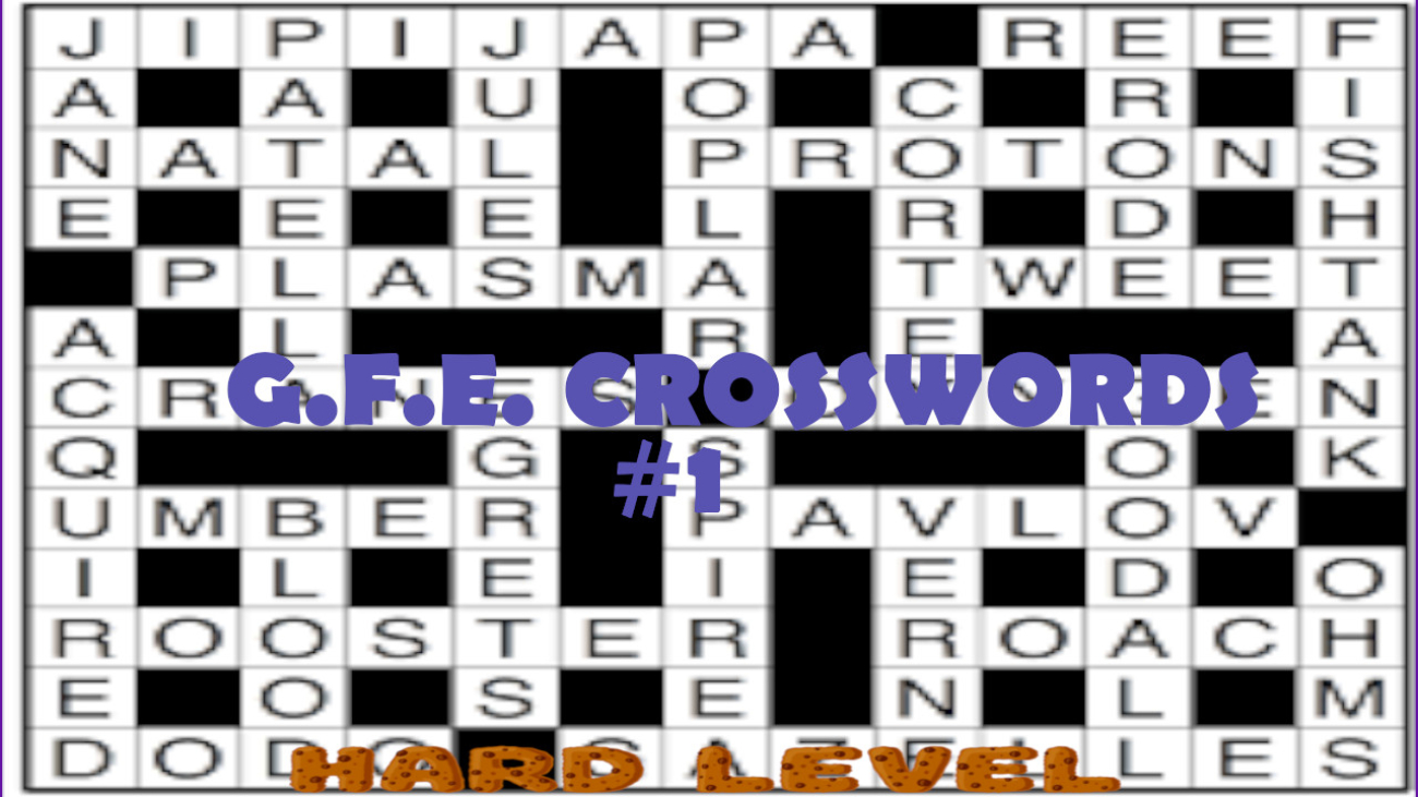 G.F.E. CROSSWORDS THUMBNAIL1