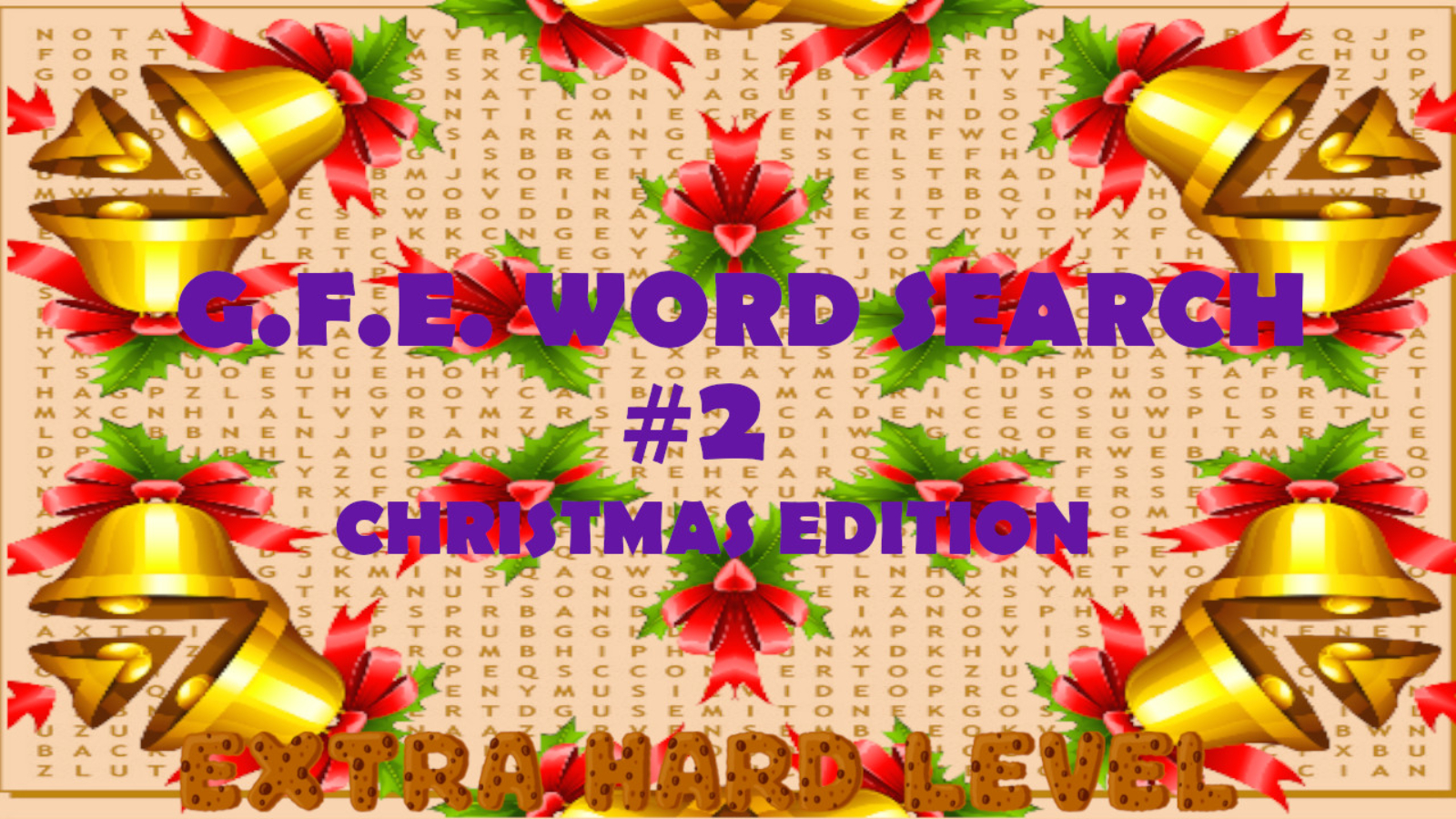 G.F.E. WORD SEARCH #2