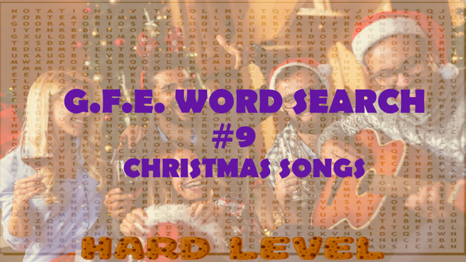 G.F.E. WORD SEARCH #9