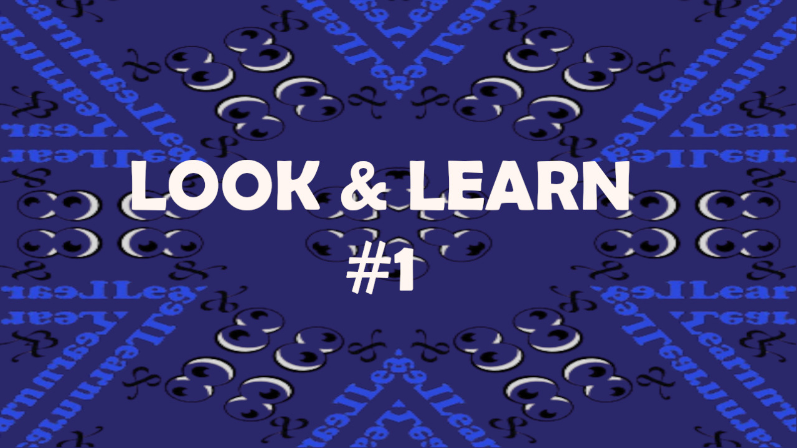 LOOK & LEARN COVER 1