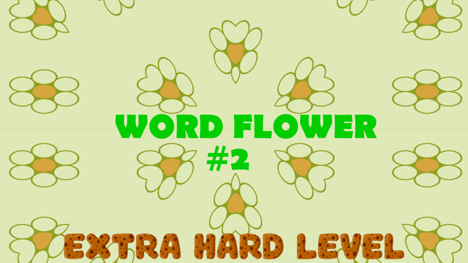 WORD FLOWER #2