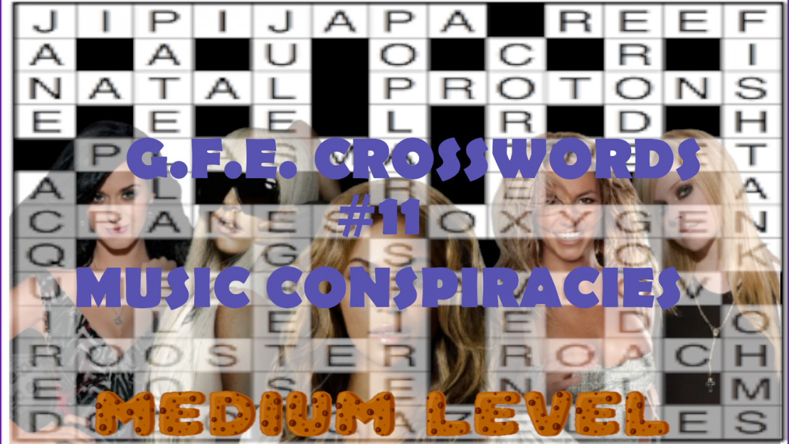 G.F.E. CROSSWORDS - MUSIC CONSPIRIES