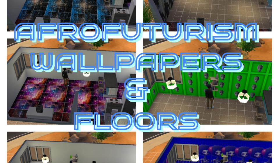 AFROFUTURISM WALLPAPERS AND FLOORS